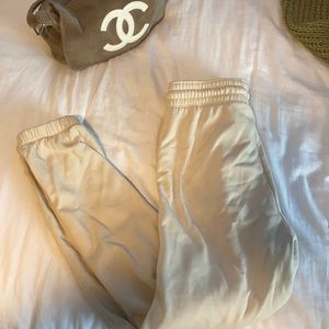 H&M cream joggers